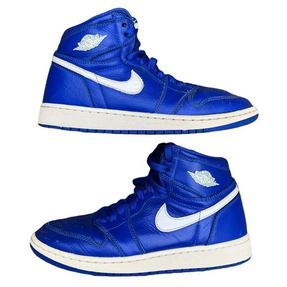 RARE 2018 Nike Air Jordan 1 Retro High OG Hyper Royal Size 7.5 - Picture 1 of 14